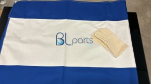 Mata do woskowania 190 niebieska (nomex`owa kieszeń wosku)